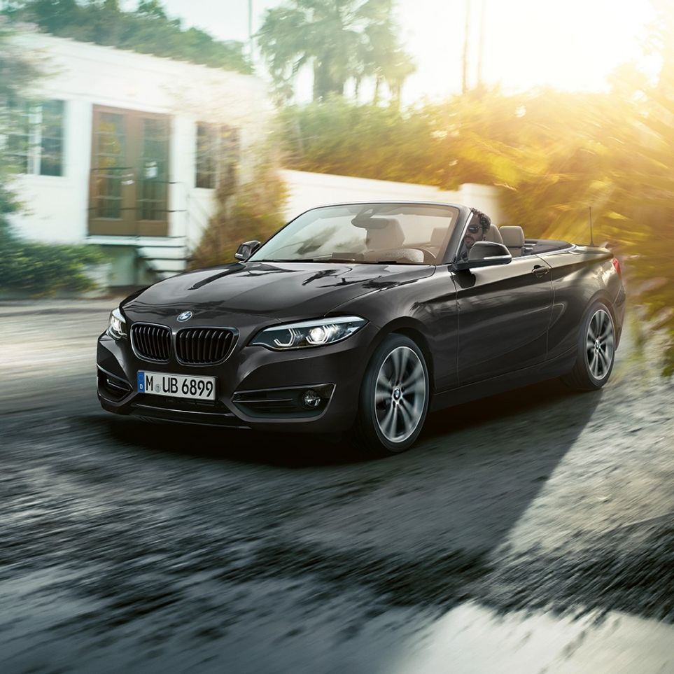 BMW 2 Series Convertible, front design BMW 2 Series Convertible, front design