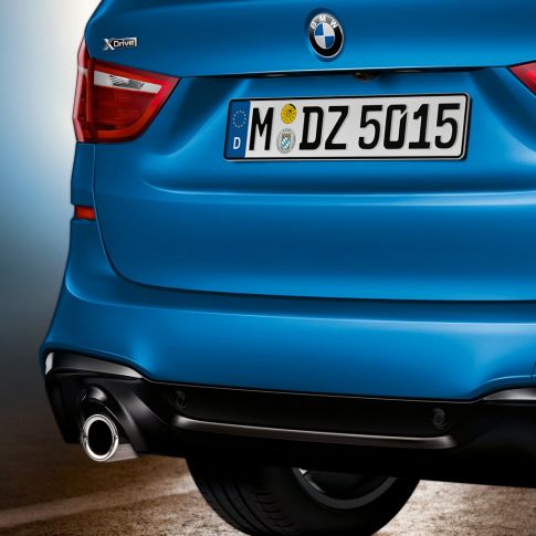 Rear section BMW 2 Series Gran Tourer Rear section BMW 2 Series Gran Tourer F46 Facelift 2018 Misano Blue metallic close-up rear