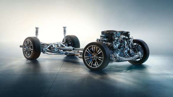 Mild hybrid technology BMW 5 Series Touring G31 Mild hybrid technology BMW 5 Series Touring G31 Facelift 2020 chassis