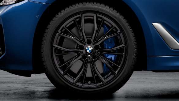 19" M Performance double spoke 786 M, Jetblack matt BMW 5 Series Touring G31 19" M Performance double spoke 786 M, Jetblack matt BMW 5 Series Touring G31 Facelift 2020