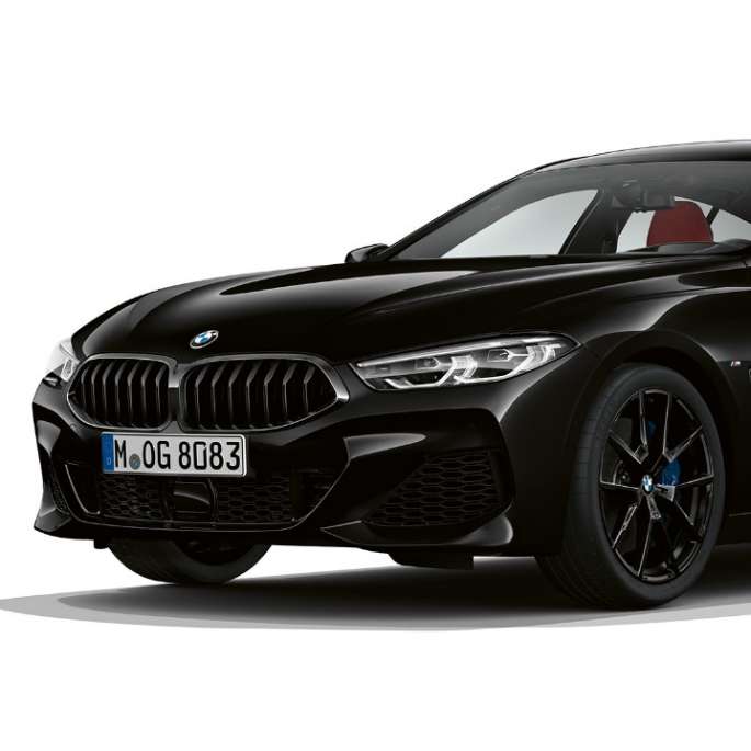 M Sport package three-quarter front shot BMW 8 Series Gran Coupé, M Sport package three-quarter front shot