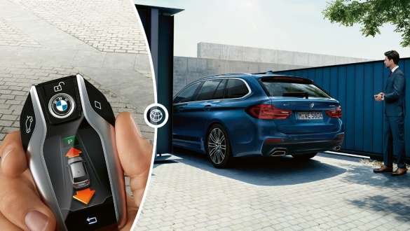 Remote Control Parking BMW M550d xDrive Touring Remote Control Parking BMW M550d xDrive Touring G31 BMW display key