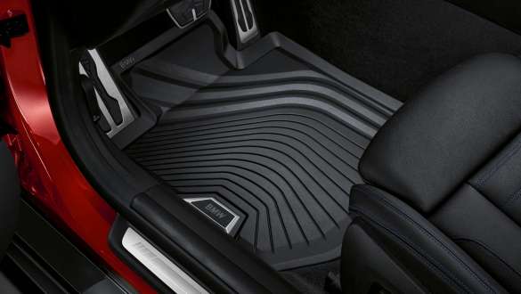 BMW all-weather floor mats front BMW M440i xDrive Gran Coupé G26 2021 BMW all-weather floor mats front BMW M440i xDrive Gran Coupé G26 2021