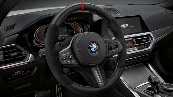 M Performance steering wheel BMW M440i xDrive Gran Coupé G26 2021 M Performance steering wheel BMW M440i xDrive Gran Coupé G26 2021