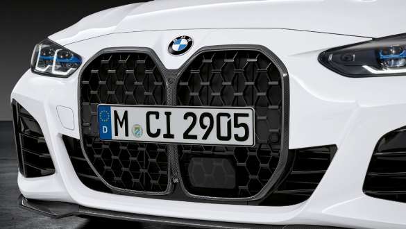 M Performance kidney grille in carbon fiber BMW M440i xDrive Gran Coupé G26 2021 M Performance kidney grille in carbon fiber BMW M440i xDrive Gran Coupé G26 2021