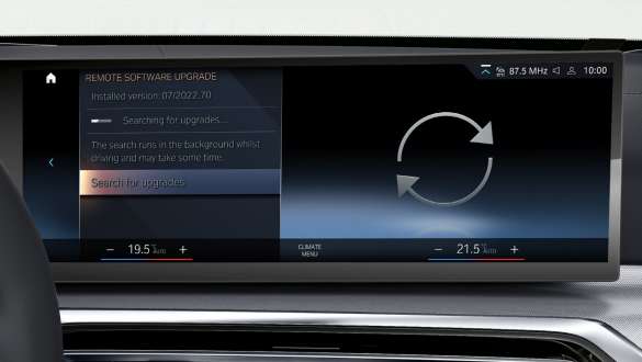Remote Software Upgrade BMW M440i xDrive Gran Coupé G26 Remote Software Upgrade BMW M440i xDrive Gran Coupé G26 interior control display