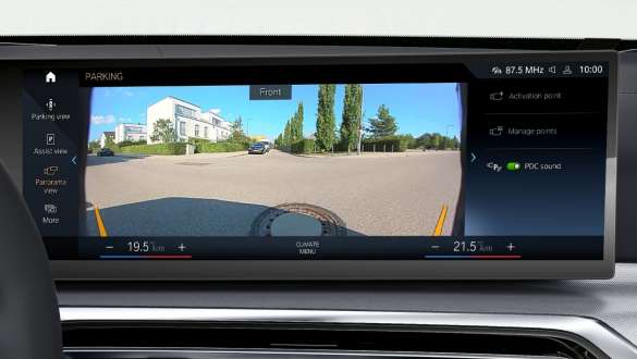 Parking Assistant Plus BMW M440i xDrive Gran Coupé G26 Parking Assistant Plus BMW M440i xDrive Gran Coupé G26 interior control display