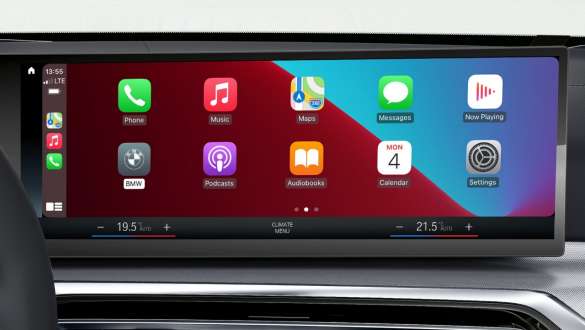 Smartphone integration Apple CarPlay Android Auto BMW M440i xDrive Gran Coupé G26 Smartphone integration Apple CarPlay Android Auto BMW M440i xDrive Gran Coupé G26 interior control display