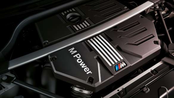 BMW M TwinPower Turbo inline 6-cylinder petrol engine BMW X3 M Competition F97 LCI 2021 BMW X3 M Competition F97 LCI Facelift 2021 BMW M TwinPower Turbo inline 6-cylinder petrol engine close-up
