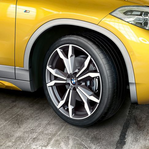 Light alloy wheels BMW X2 2017 F39 BMW X2 2018 F39 Galvanic Gold metallic light alloy wheels
