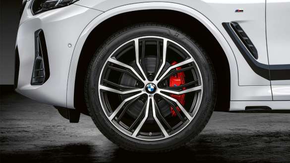 BMW X3 G01 21" M Performance forged wheel 2021 BMW X3 G01 21" M Performance forged wheel Y-spoke 701 M Bicolor 2021