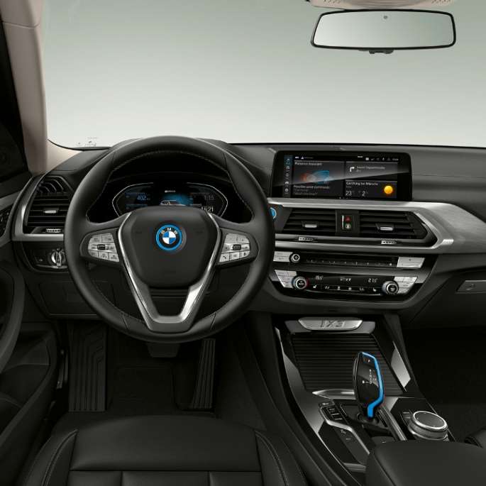 BMW iX3 G08 Model “Inspiring” cockpit BMW iX3 G08 2020 Model “Inspiring” cockpit interior