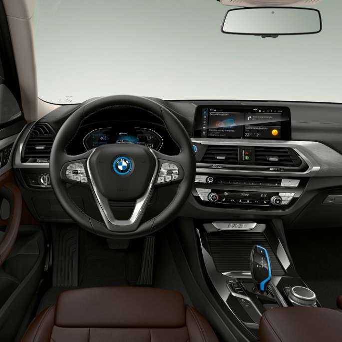 BMW iX3 G08 Model “Impressive” cockpit BMW iX3 G08 2020 Model “Impressive” cockpit interior