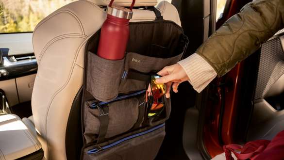 BMW backrest bag anthracite/blue BMW Autumn Winter Accessories BMW backrest bag anthracite/blue