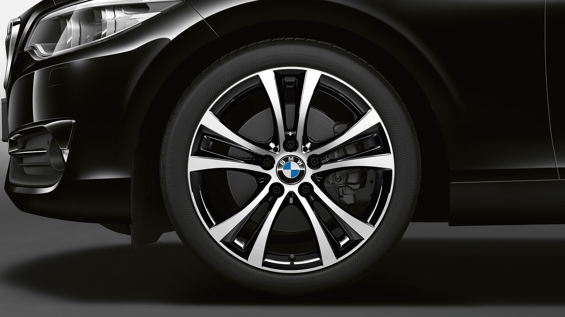 BMW 2 Series Coupé, Model Sport Line wheels BMW 2 Series Coupé, Model Sport Line wheels