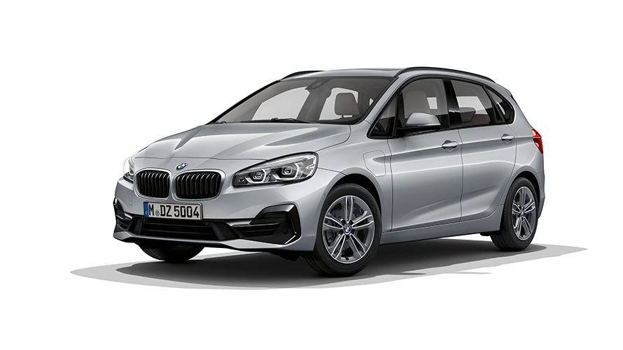BMW 2 Series BMW 2 Series Active Tourer plug-in hybrid F45 three-quarter side view BMW 2 Series BMW 2 Series Active Tourer plug-in hybrid F45 three-quarter side view