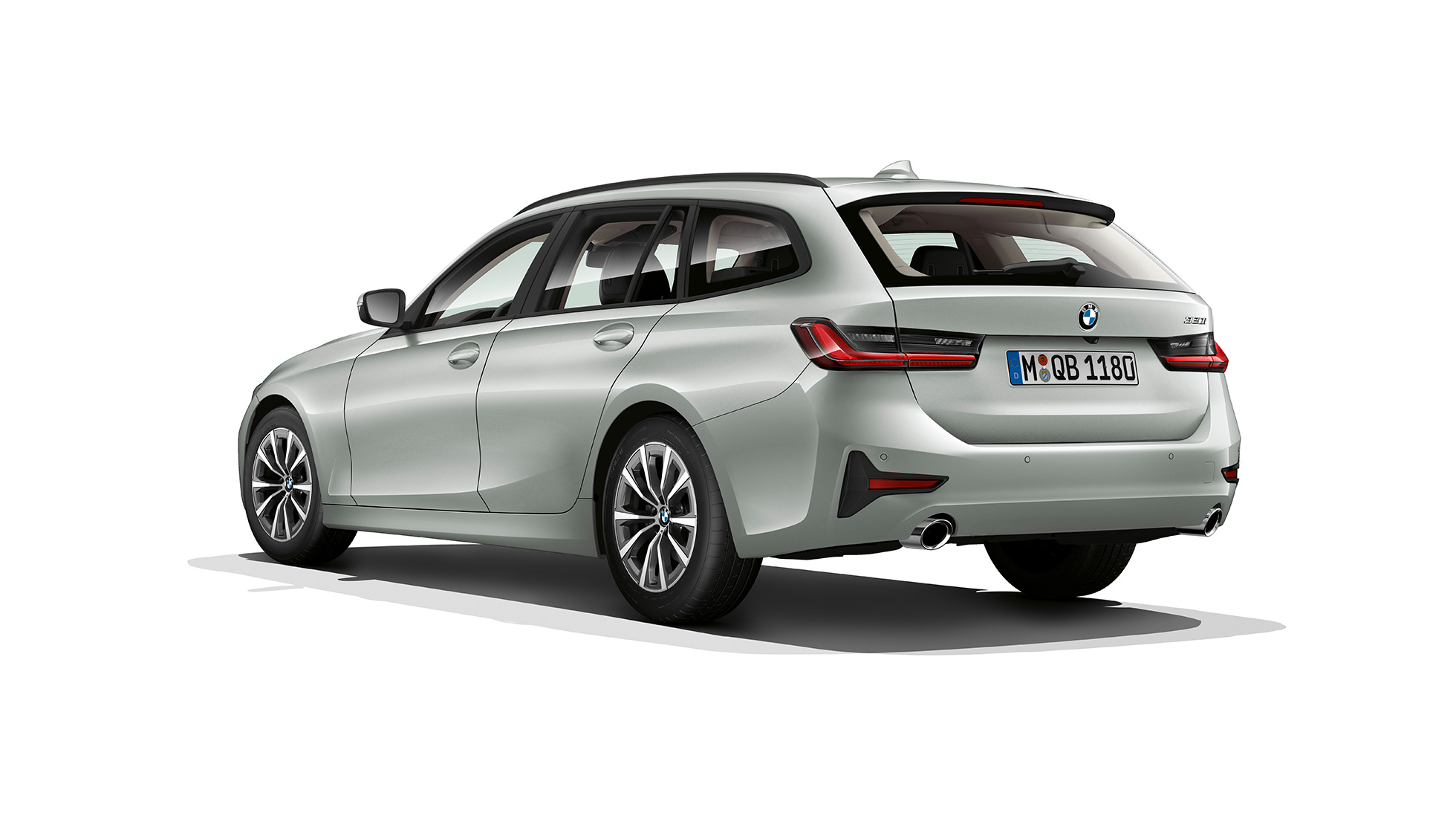 Model Advantage three-quarter rear shot BMW 3 Series Touring, Model Advantage three-quarter rear shot