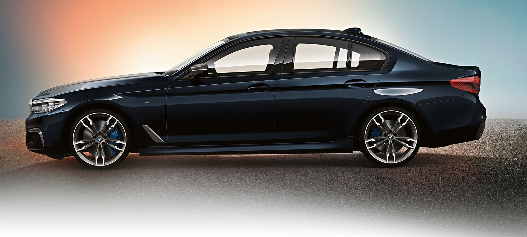 M5 Automobiles design. BMW M5 Automobiles M550i xDrive und M550d xDrive design.