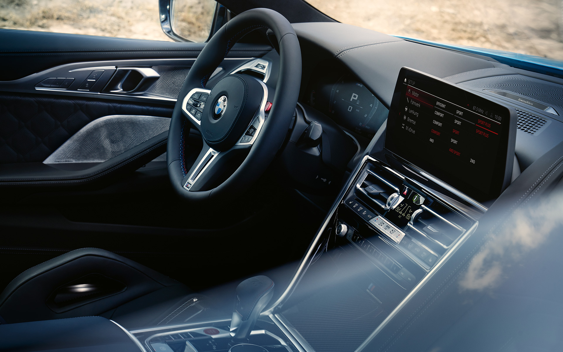 Control Display BMW M8 Competition Coupé F92 LCI Facelift 2022 BMW M8 Competition Coupé F92 LCI Facelift 2022 Control Display interior