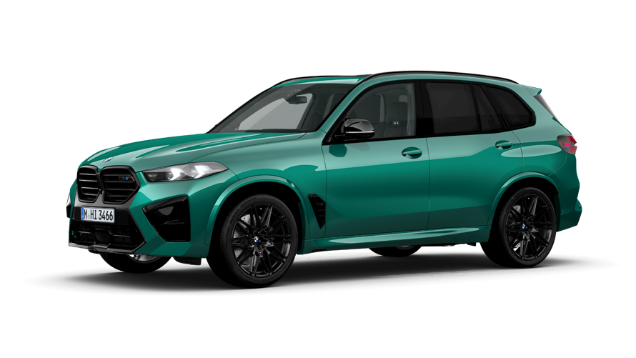 BMW M Series BMW X5 M F95 three-quarter side view BMW M Series BMW X5 M F95 three-quarter side view