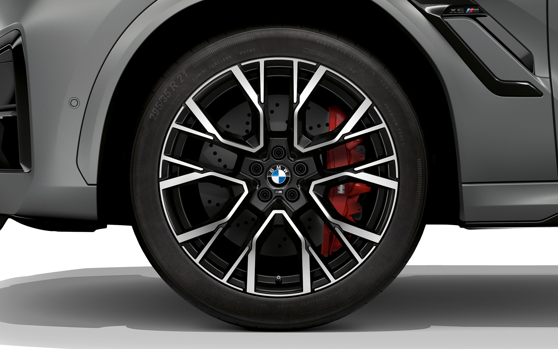 BMW X6 M Competition F96 21"/22" M light alloy wheels star spoke 818 M black BMW X6 M Competition F96 2023 21"/22" M light alloy wheels star spoke 818 M black