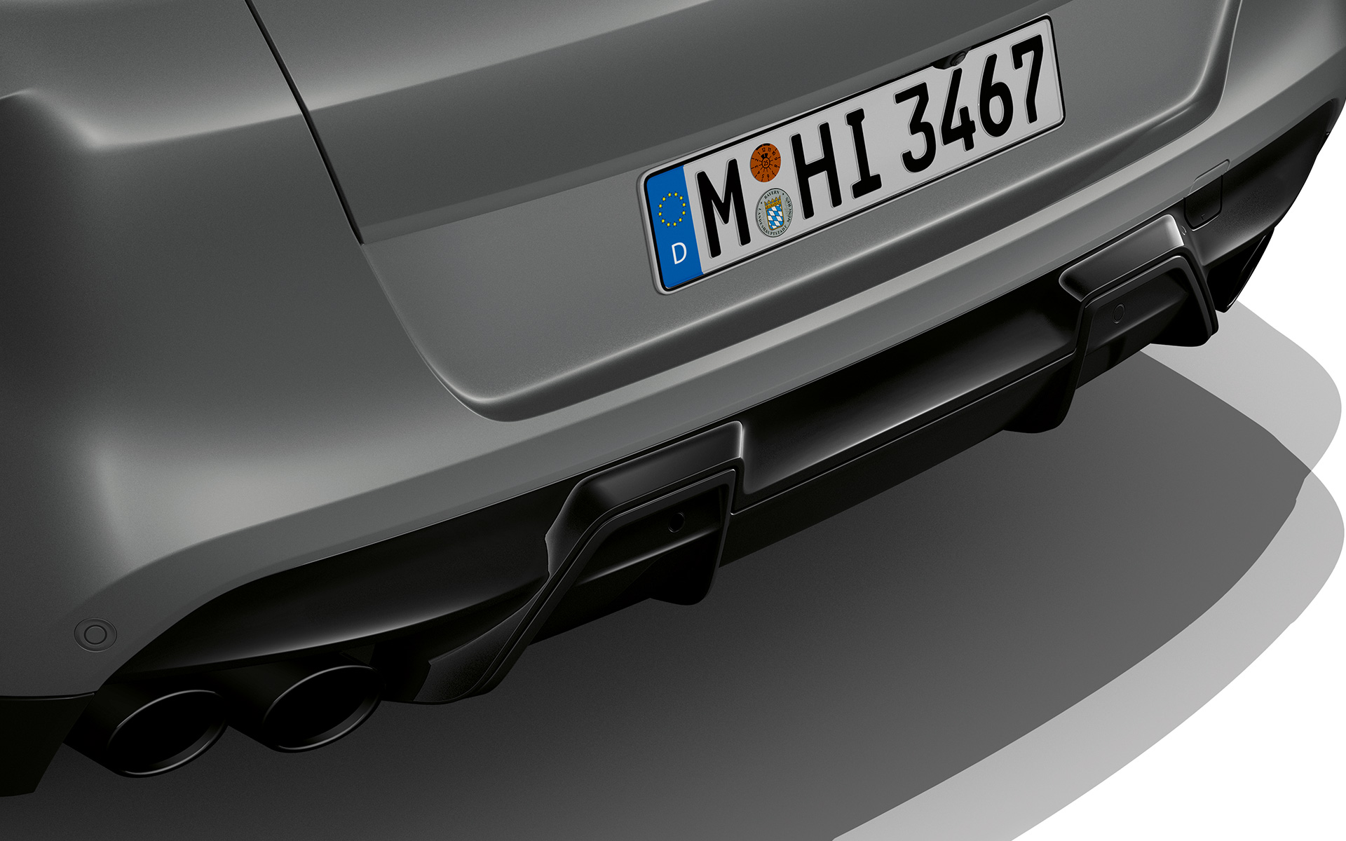 BMW X6 M Competition F96 M sport exhaust system BMW X6 M Competition F96 2023 M sport exhaust system