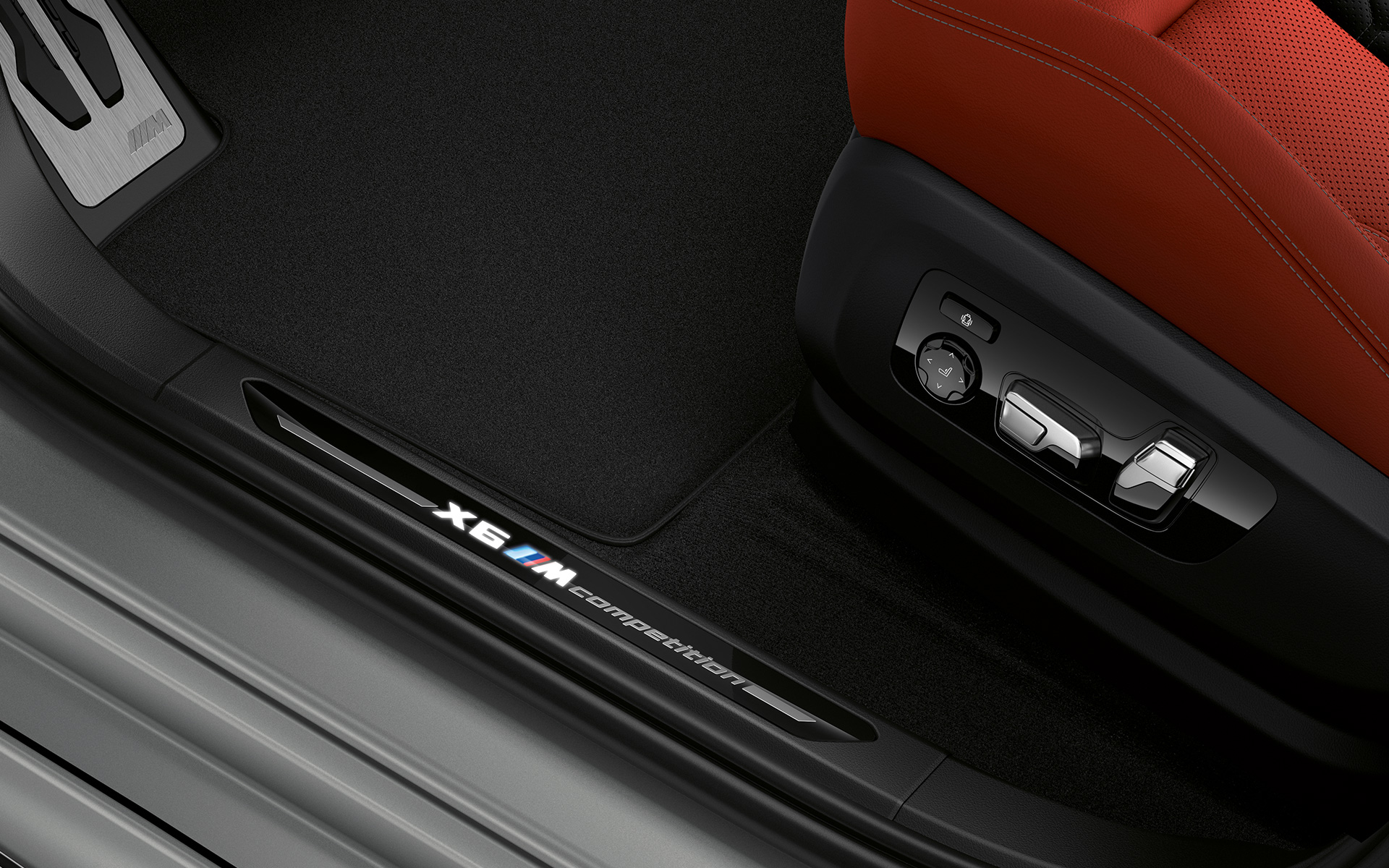 BMW X6 M Competition F96 Illuminated entry sills BMW X6 M Competition F96 2023 Illuminated entry sills