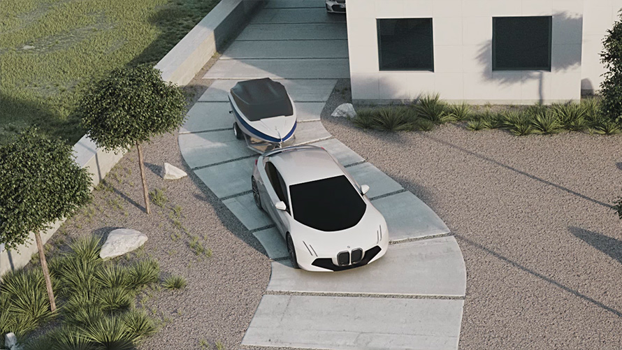 BMW X6 M Competition F96 Trailer assist BMW X6 M Competition F96 2023 Trailer assist