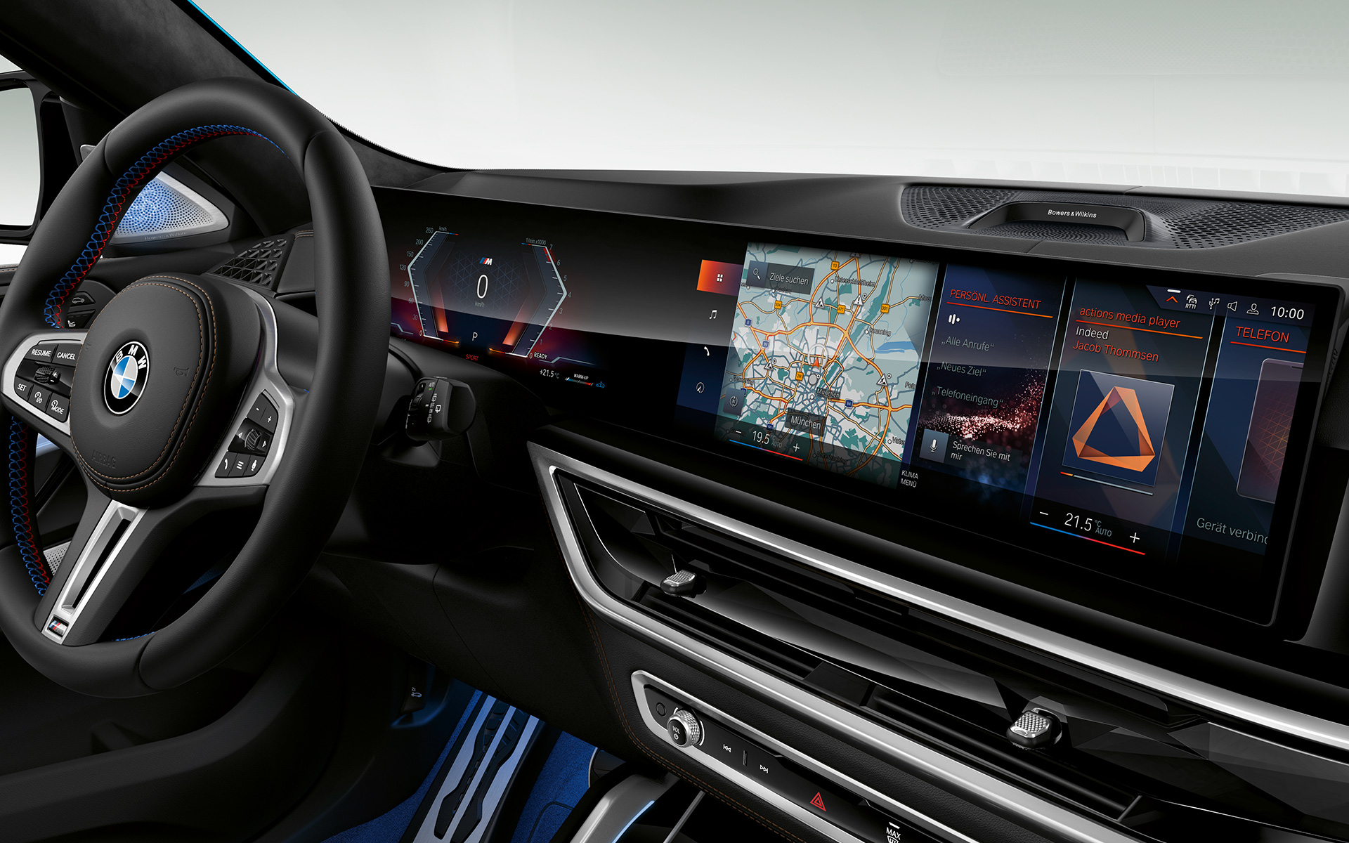 BMW X6 M60i xDrive G06 MP cockpit BMW X6 M60i xDrive G06 MP cockpit close-up