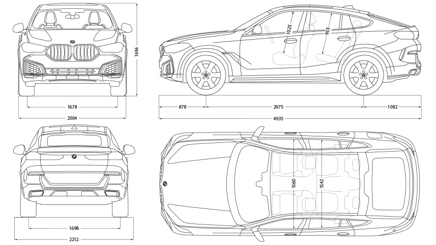 Bmw X5 Dimensions 2024