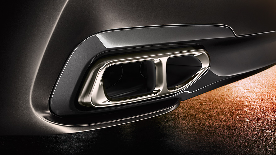 BMW M Dual Exhaust Pipe Finishers – Signature Chrome Design for a Sporty Look BMW M Performance exhaust pipe finisher in chrome with dual tailpipes
