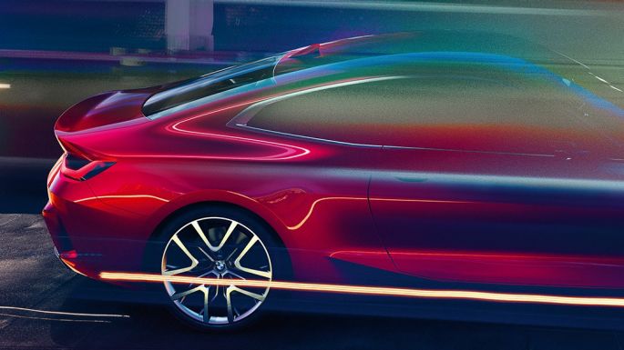 Video BMW Concept 4 Video BMW Concept 4 Forbidden Red exterior design